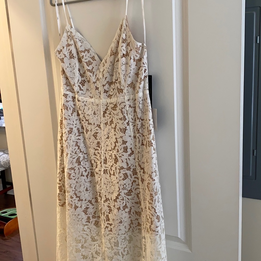 Lulus White Cocktail Dress Brand New with Tags